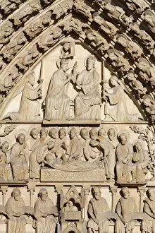 14th Century Gallery: Crowning of the Virgin, Burial and Assumption of the Virgin
