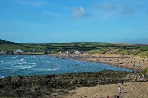 Cove Prints: Croyde Beach, North Devon, England, United Kingdom, Europe