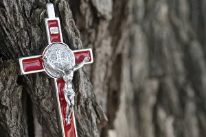 Crosses Prints: Crucifix, Galilee, Israel, Middle East