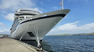 Passenger Prints: Cruise ship, Lerwick, Shetlands, Scotland, United Kingdom, Europe