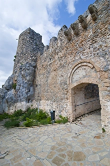 Images Dated 10th March 2008: Crusader castle of St. Hilarion, Turkish part of Cyprus, Europe