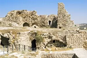 Images Dated 12th October 2007: Crusader fort at Kerak, Jordan, Middle East