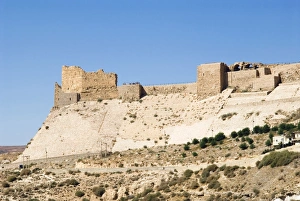 Images Dated 12th October 2007: The Crusader Fort, Kerak, Jordan, Middle East
