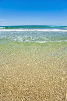 Crystal clear blue sea at Surfers Paradise, Gold Coast, Queensland, Australia, Pacific