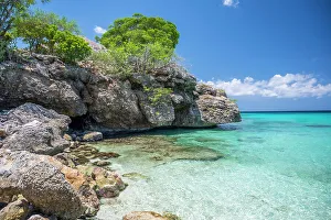 Curacao Prints: The crystal clear turquoise ocean