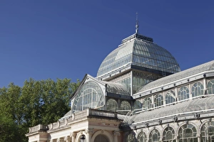 Madrid Prints: Crystal Palace (Palacio de Cristal), Retiro Park, Parque del Buen Retiro, Madrid