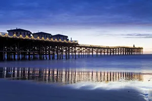Images Dated 31st December 2010: Crystal Pier on Pacific Beach, San Diego, California, United States of America