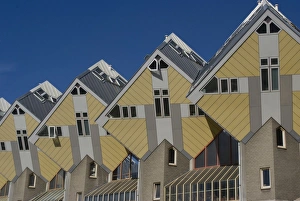 Cubic House (Kubuswoningen), designed by Piet Blom, Rotterdam, Netherlands, Europe