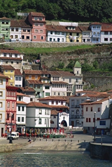 Asturias Prints: Cudillero fishing village