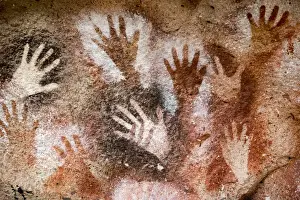 Cueva de las Manos (Cave of Hands), UNESCO World Heritage Site, a cave or series