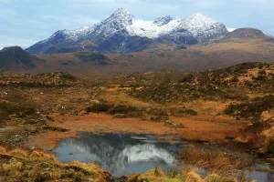 Hike Prints: Cullin Hills in winter, Isle of Skye, Scotland, UK