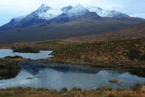 Locations Prints: Cullin Hills in winter, Isle of Skye, Scotland, UK