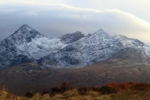 Wonderland Prints: Cullin Hills in winter, Isle of Skye, Scotland, UK