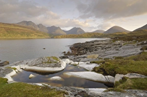 Images Dated 6th May 2009: Cullin Mountains from Loch Slapin, Isle of Skye, Inner Hebrides, Scotland, United Kingdom, Europe