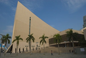 Images Dated 9th November 2007: The Cultural Centre, well known for its windowless architecture, Tsim Sha Tsui