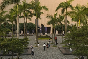 Municipal Prints: The Cultural Centre, Tsim Sha Tsui, Hong Kong, China, Asia