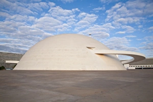 Brasilia Prints: Cultural Complex of the Republic, National Museum, Brasilia, Distrito Federal-Brasilia