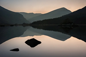 Killarney Prints: Cummeenduff Lake, Black Valley, Macgillycuddys Reeks, Killarney, County Kerry, Munster