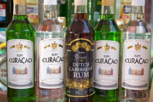 Curacao Prints: Curacao Rum Bottles