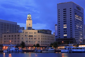 Yokohama Prints: Customs House, Yokohama, Honshu Island, Japan, Asia