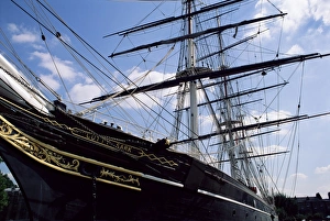 Greenwich Prints: The Cutty Sark, Greenwich, London, England, United Kingdom, Europe