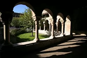 Cuxa cloister dating from the 12th century, Cloisters of New York, New York