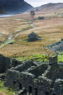 Gwynedd Prints: Cwmorthin Quarry, Gwynedd, north Wales, Wales, United Kingdom, Europe