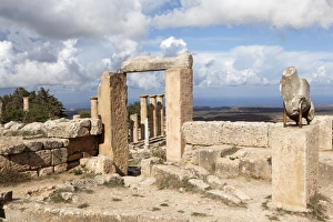 Broken Prints: Cyrene, UNESCO World Heritage Site, founded in 630 BC, Libya, North Africa, Africa