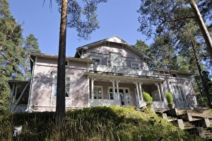 Images Dated 18th August 2010: The Czarinas villa, built in 1898 in the grounds of the long established Valtion Hotel