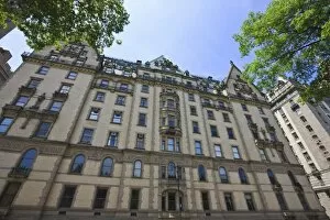 The Dakota Building, where John Lennon lived at the time leading up to his death
