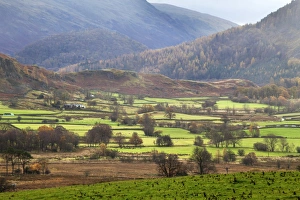 Dale Bottom from Castlerigg Stone Circle, Keswick, Lake District National Park, Cumbria, England, United Kingdom, Europe