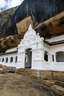 Sculptural Prints: Dambulla cave temple showcases ancient architecture and history in a unique landscape in Sri Lanka