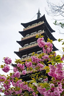 8th Century Prints: Daming Temple, Yangzhou, Jiangsu province, China, Asia