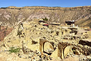 Heritage Tourism Prints: Dana village, Dana Biosphere Reserve, Jordan, Middle East