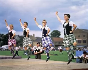 Images Dated 8th August 2008: Dancers at the Highland Games