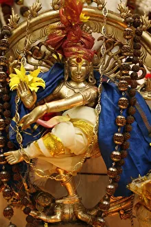 Hindu Prints: Dancing Shiva Nataraj statue, Paris, France, Europe