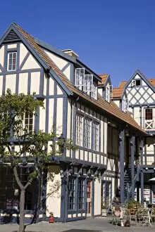 Images Dated 15th July 2009: Danish architecture in Solvang, Santa Barbara County, Central California