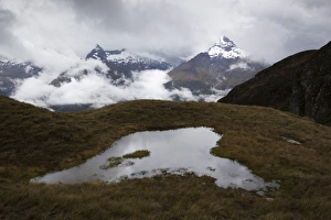 Tarn Prints: Darran Mountains and tarn from Harris Saddle