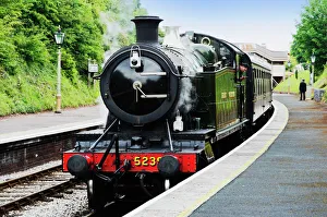 Railway Prints: Dartmouth and Paignton Railway, Kingswear Station, Dartmouth, Devon, England