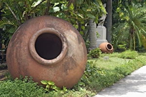Images Dated 2nd July 2009: Dated 1856, these clay jars called tinajones, were used for storing liquids and foods