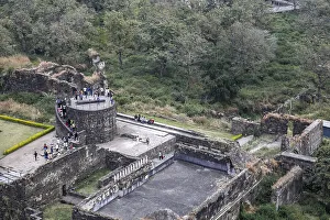 Maharashtra Prints: Daulatabad Fort, Maharashtra, India, Asia