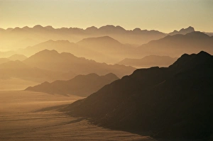 Dusty Prints: Dawn ridges