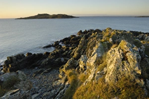 Images Dated 12th December 2009: Dawn over the Solway Firth near Knockbrex and Carrick looking towards Ardwall Island