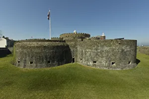 Flag Pole Prints: Deal Castle, Deal, Kent, England, United Kingdom, Europe