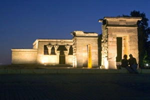Images Dated 9th August 2007: Debod temple, Madrid, Spain, Europe