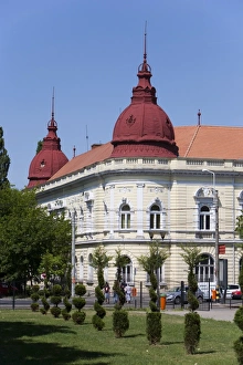 Oradea Prints: December 1st Park, University, Oradea, Romania, Europe
