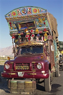 Pakistan Prints: A decorated truck