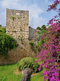 Rhodes Prints: Defensive Wall of the Medieval Old Town