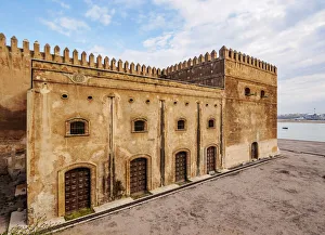 Rabat Prints: Defensive Walls of Kasbah of the Udayas, Rabat, Rabat-Sale-Kenitra Region, Morocco