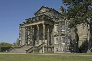 Northumbria Collection: Delaval Hall, designed by Sir John Vanbrugh in 1718 for Admiral George Delaval